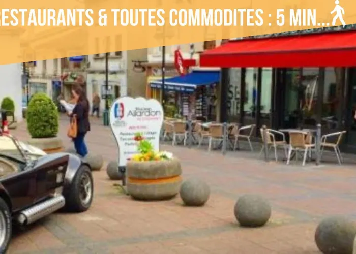 Appartement T2 moderne, calme, propre, parking, balcon vue